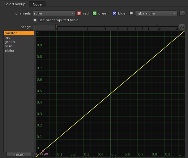 Nuke ColorLookup