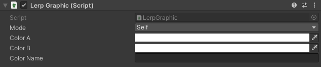 LerpGraphic component
